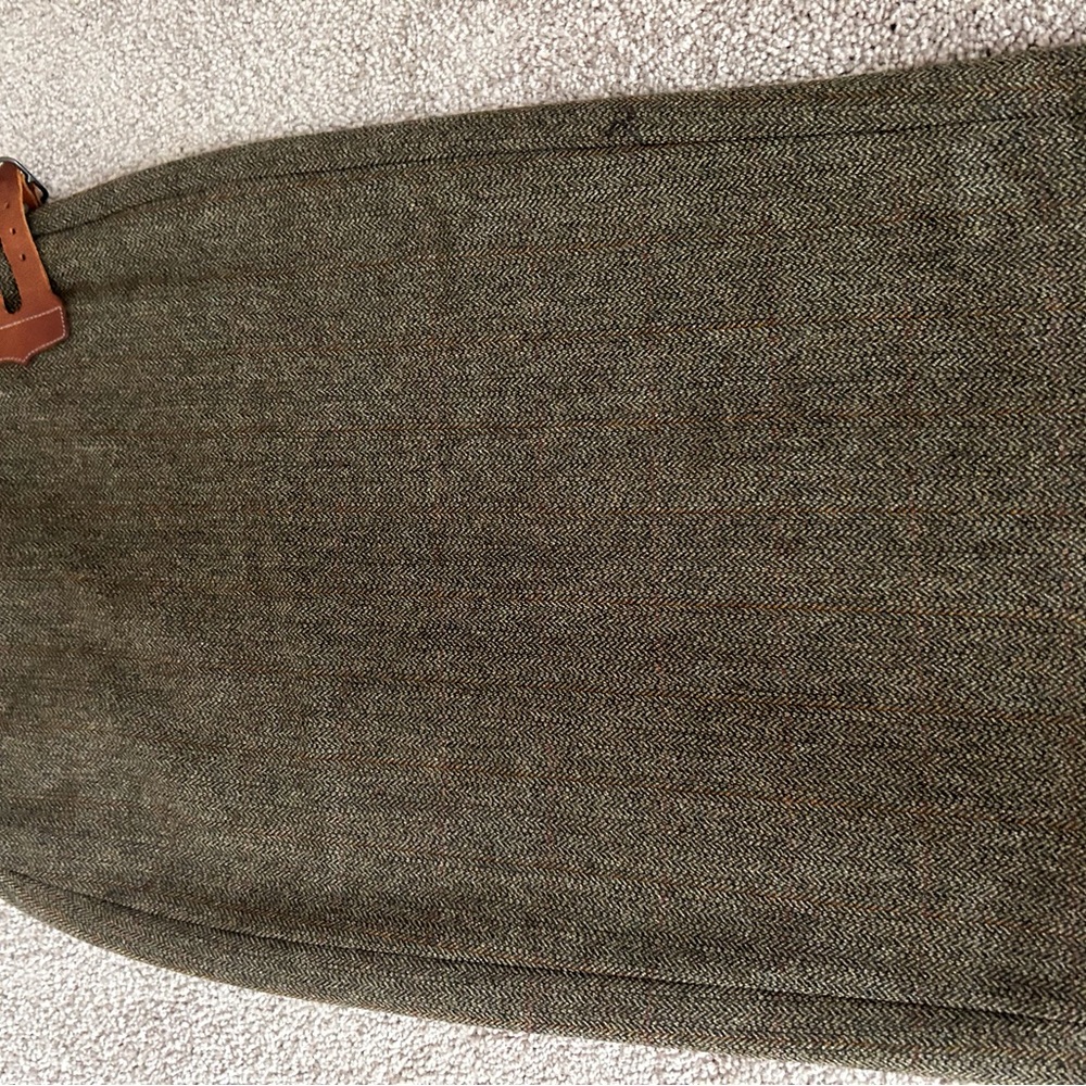 Ralph Lauren Brown Midi Skirt